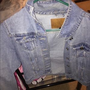 Blue denim jacket